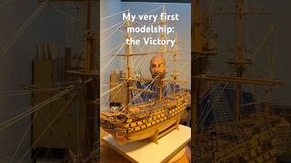 The first wooden model ship I’ve ever built the HMS Victory [upl. by Lezah]