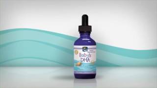 Nordic Naturals Babys DHA with Vitamin D3 and Vegetarian Formulas [upl. by Odlonra]