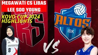 Red Sparks VS IBK Altos KOVO Cup 2024 Highlights [upl. by Nnayrrehs50]