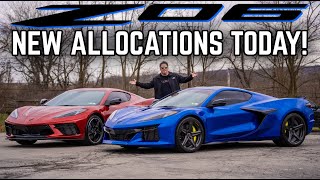 NEW C8 Corvette Z06 allocations AND GM tells us OFFICIALLY why the Corvette ERAY EXISTS [upl. by Crifasi]