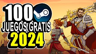 🎮 100 JUEGOS GRATIS que deberías jugar en 2024 🎮 PARTE 1 Juegos Gratis Steam  SauKoz Time [upl. by Maggs]