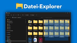 Windows 11 DateiExplorer Tutorial Dateien amp Ordner einfach verwalten [upl. by Lorilyn]