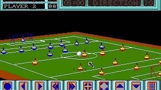 Goliath Games Subbuteo for PC Dos game 1990 [upl. by Dinah]