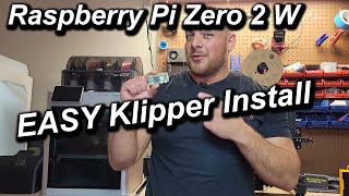 Install Klipper Using a Raspberry Pi Zero 2 W  Ender 3 Pro  EASY DIY [upl. by Cyndy]