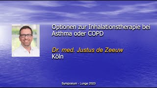 Optionen zur Inhalationstherapie bei Asthma oder COPD  15 Symposium Lunge [upl. by Junko]