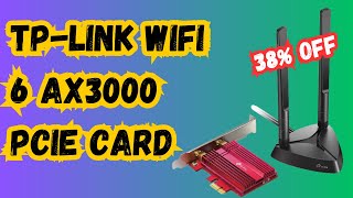 TPLink WiFi 6 AX3000 PCIe Card [upl. by Casey]