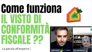 IL VISTO DI CONFORMITA FISCALE  Per i bonus 1106550  Ci risponde il Commercialista [upl. by Airret]