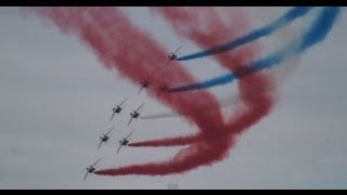 Patrouille de France 2010 au meeting aérien de Coulommiers [upl. by Nnylamme]