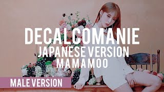 Male Version Decalcomanie  Mamamoo Japanese Version [upl. by Aenet867]