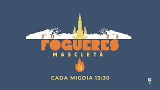 💥 Fogueres de Sant Joan dAlacant 2023  Cada dia la mascletà en directe [upl. by Asil]