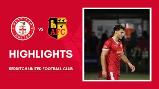 HIGHLIGHTS  Redditch United vs Alvechurch [upl. by Atiuqat]