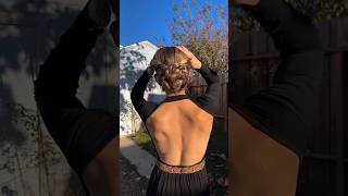 Romantic hairstyle❤️ diyhairstyle easyhairstyle hairstyles hair cutehairstyles explore fyp [upl. by Annayek943]