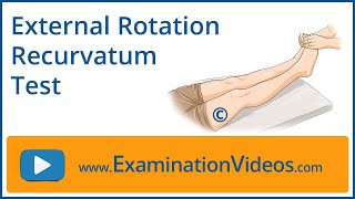 External Rotation Recurvatum Test [upl. by Nulubez422]