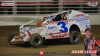 Dirt Car Sportsman GM75 at Oswego Onboard with Adam Leslie SDW52 VOL555 [upl. by Hedda464]