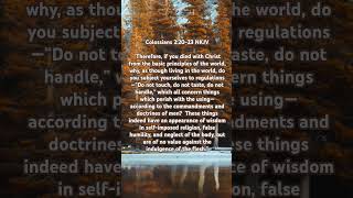 Colossians 22023 NKJV [upl. by Hubey782]