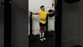 17th day training strongmanfitnesstamil motivation legworkout powerliftingstrenghttraining [upl. by Leilamag]