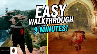 EASY Miquellas Haligtree Walkthrough in 9 minutes  Elden Ring Walkthrough [upl. by Selrahcnhoj865]