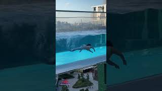 Sky Pool Embassy Gardens London skypool london uk httpsbargainukholidaystvbookingxenicom [upl. by Willard]