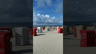 Borkum Südstrand  Borkum strand urlaub  Meer  Sandkorb Niedersachsen sommer [upl. by Lenwood]