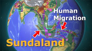 Sundaland during Ice Age and Early Human Migration [upl. by Eylatan]