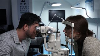 ASMR Real Person OPTICAL EXAM Eye Doctor Roleplay [upl. by Ajiak]