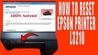 Epson Resetter L3210  PAANO MAGRESET NG EPSON L3210 PRINTER How to reset Epson L3210 printer [upl. by Boff]