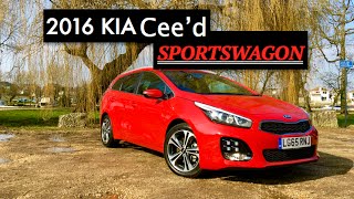 2016 Kia Ceed Sportswagon Review  Inside Lane [upl. by Kali]