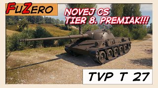 TVP T 27  NOVEJ ČESKOSLOVENSKEJ Tier 8 PRÉMIÁK  World of Tanks [upl. by Ludwig]