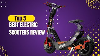 Best Electric Scooters Review  Top 5 Best Electric Scooters [upl. by Huntingdon308]