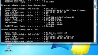 Find Wireless MAC address Windows 7 and Vista [upl. by Barbie785]