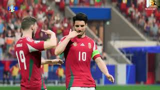 Ungheria My reactions and comments gameplay EA Sports FC 24 [upl. by Ijic]