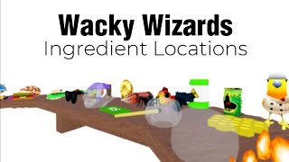 Wacky Wizards  Ingredient Locations Part 1 [upl. by Elbertine]