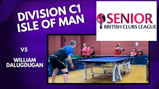 Neil Myatt vs William Dalugdugan  Senior British League  Halton TTC 161124 [upl. by Sitrik]