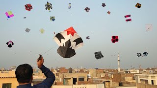 Kite Festival Basant 2023  Full Patang Bazi at Faisalabad  basant bahar  MrKite [upl. by Kacey]