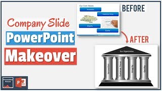 PowerPoint Slide Makeover using Diagrams [upl. by Yreffeg582]