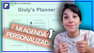 Crear un Planificador de la Semana Personalizado y Organízate  PDFelement [upl. by Gehlbach]