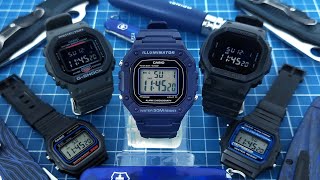 Relógio Casio W218H Ótimo para EDC com cara de Gshock pela metade do preço Custo benefício show [upl. by Rehttam108]