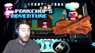 LETS BEAT THESE MINIGAMES  Porkchops Adventure FNAF Fan Game 2 [upl. by Haceber534]