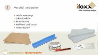 Verpackungstipps  Sperrgut sicher verpacken [upl. by Niroc849]