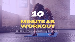 10 minute ab workout [upl. by Ahsats1]