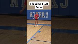 Learn to jump Float Serve volleyballserve dmoon libero volleyball training [upl. by Llehsor787]