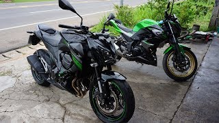 Z800 VS Z300 KAWASAKI  Che Chef [upl. by Skip]