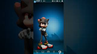 Shadow the Hedgehog Sonic Movie Design FNAF AR Workshop Animation [upl. by Dlanger]