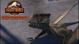 Jurassic World Camp Cretaceous Season 5 Dimorphodon Screen Time [upl. by Julissa]