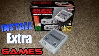 Snes Mini add extra games with Hakchi v221f [upl. by Mccowyn704]