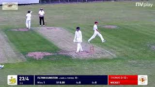 Reece Thomas 5 for 40 against Ombersley [upl. by Narbig]