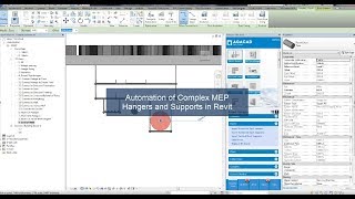 Automation of Complex MEP Hangers amp Supports in Revit Sneakpeek [upl. by Benedikta]