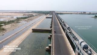 Dowleswaram barrage full length video 5837km [upl. by Kellie]