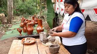 Oficina Técnicas Indigenas na argila  Alenice Júlio Sebastião [upl. by Ivory]