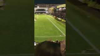 Charlton fans celebrate after going 43 up at Southend 🔴 like subscribe shorts [upl. by Aroved]